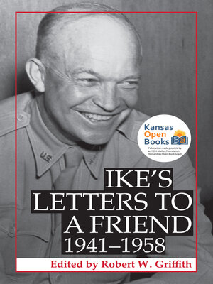 cover image of Ike's Letters to a Friend, 1941-1958